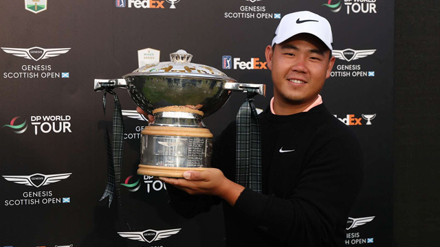Tom Kim conquista el seu primer títol de les Rolex Sèries amb exhibició final en el Genesis Scottish Open