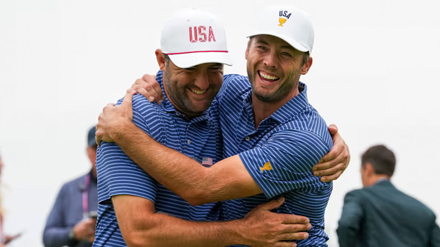 Estados Unidos toma la delantera por 3-2 en la primera jornada de la Presidents Cup