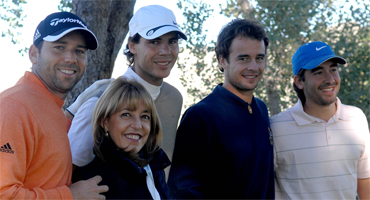 Nueve hoyos con Sergio García y Rafa Nadal