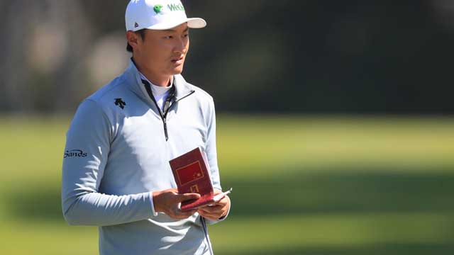 Un sorprendente Li Haotong manda en Harding Park