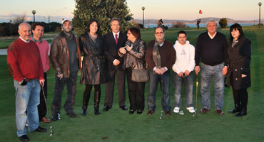 El Presidente de la F.G.G. apoya al C.M.G. Torre de Hércules en su proyecto de Golf Adaptado