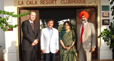 La embajada India apoya la promoción de turismo de golf en España