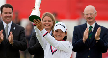 Yani Tseng hace historia en Carnoustie