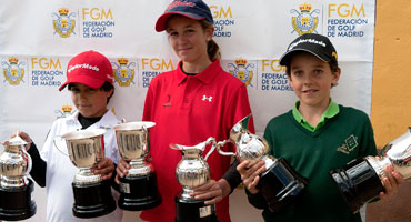 Rodríguez, Ramos y Castrillo, nuevos Campeones de Madrid Alevín y Benjamín