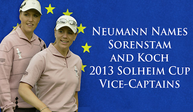 Annika Sorenstam, vice-capitana del equipo europeo