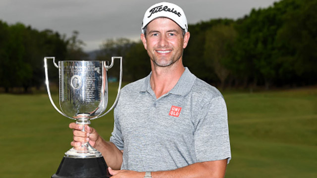 Adam Scott se lleva el titulo en Royal Pines