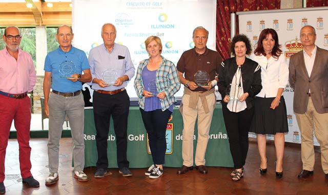 Un día de golf grande en La Zapateira