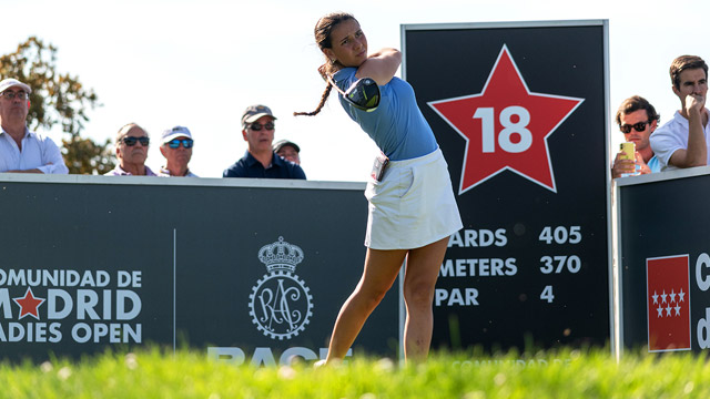 Cayetana Fernández dinamita el Comunidad de Madrid Ladies Open