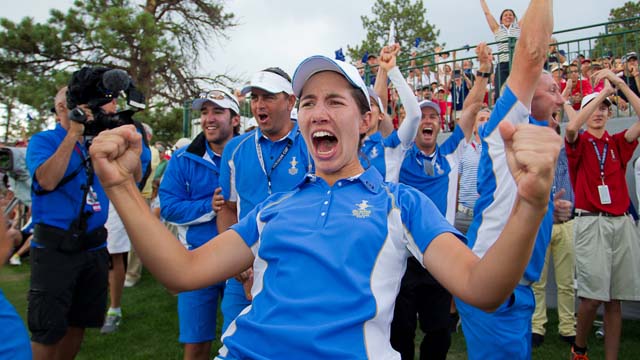 Carlota Ciganda, en el equipo para la Solheim Cup 2021