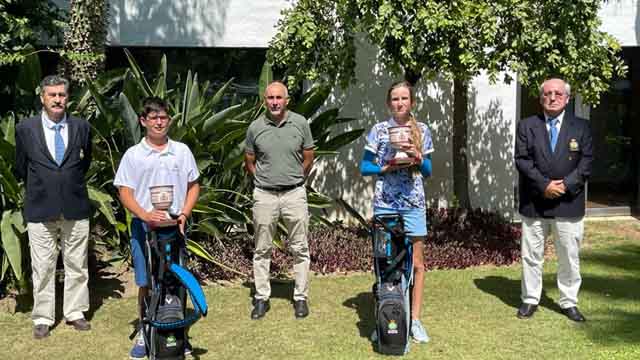 David Quintero y Katrina Bulkovska, nuevos Campeones de Andalucía Sub16