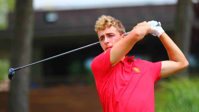 David Puig, en zona de corte tras la primera ronda clasificatoria del US Amateur