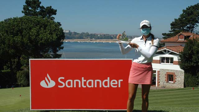 Harang Lee, campeona en Pedreña