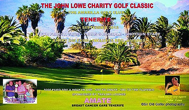 John Lowe pone el golf al servicio de la solidaridad