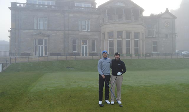 El Old Course recibió a los ganadores del ILUNION - Objetivo St. Andrews