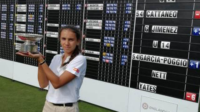 Contundente victoria de Cayetana Fernández en el Reid Trophy