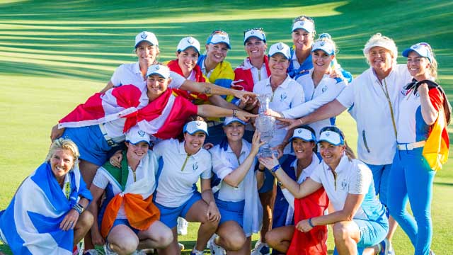 Una Europa, mágica, se lleva la victoria en la Solheim Cup