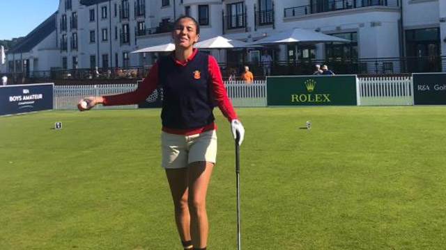 Cayetana Fernández subcampeona en el Girls Amateur Championship