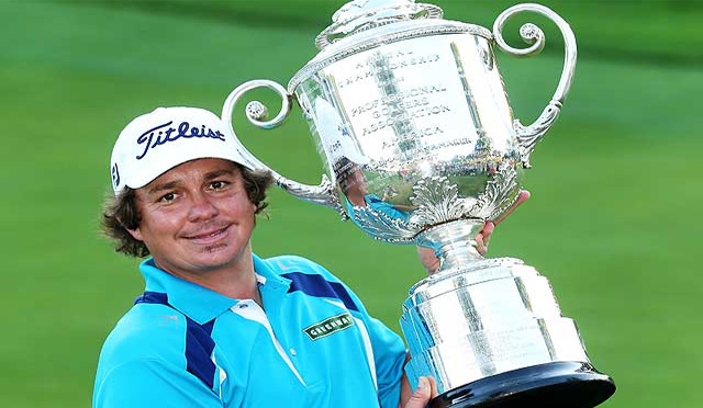 Jason Dufner, un 'hombre de hielo' que muestra su mejor sonrisa