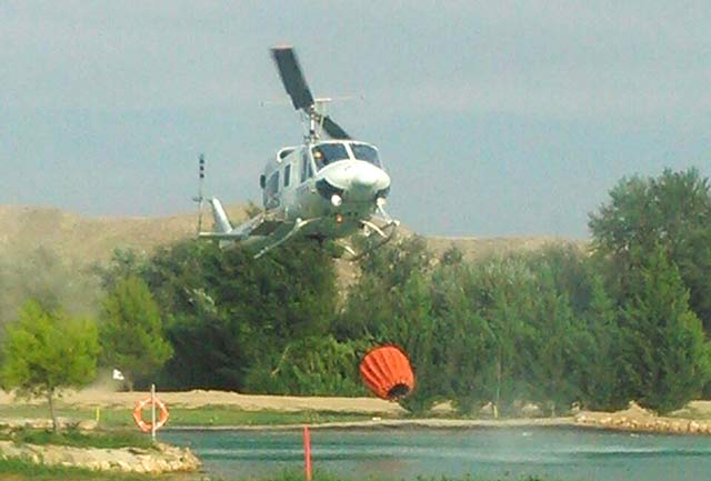 Golf de Aranjuez colabora en la extinción de un incendio