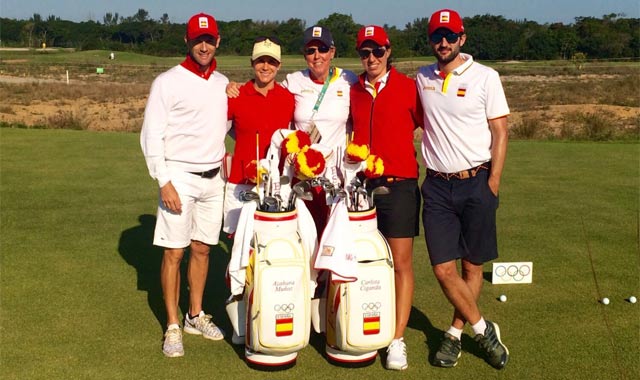 El equipo español de golf femenino a por todas