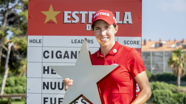Carlota Ciganda, brillante victoria en Golf Terramar