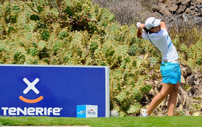 Carlota Ciganda al acecho en Tenerife