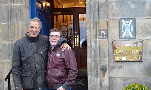 Los ganadores de Objetivo St. Andrews jugaran hoy el Old Course