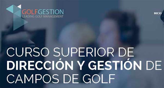 Curso Superior de Dirección y Gestión de Campos de Golf