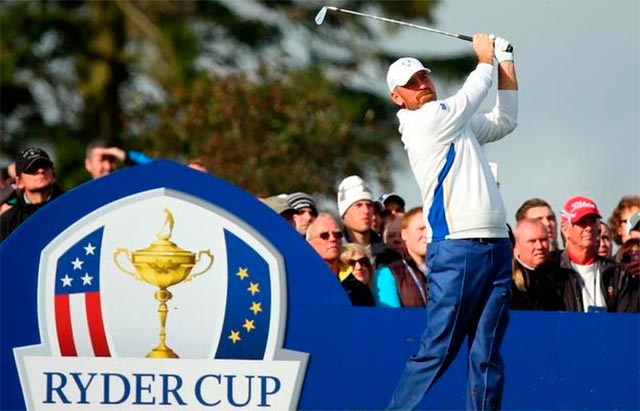 Los  foursome ponen la Ryder en franquía para Europa