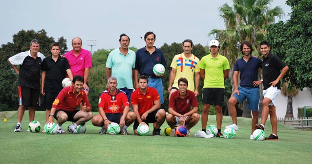 Fútbol y Golf unidos en Costa Ballena