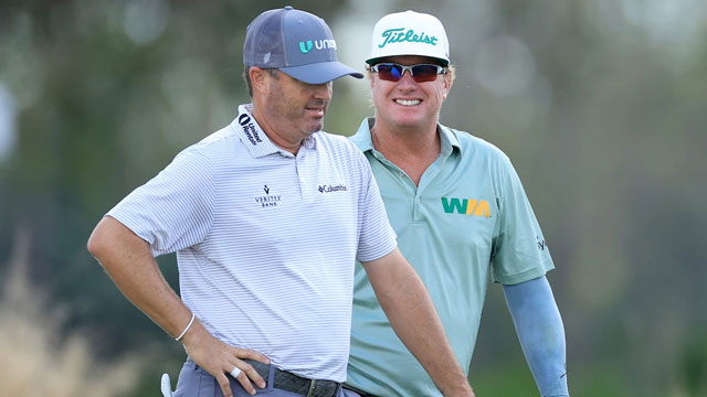 Charley Hoffman y Ryan Palmer lideran por dos en el QBE Shootout