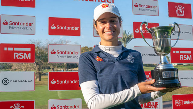 Teresa Toscano, inapelable ganadora del Santander Campeonato de España de Profesionales