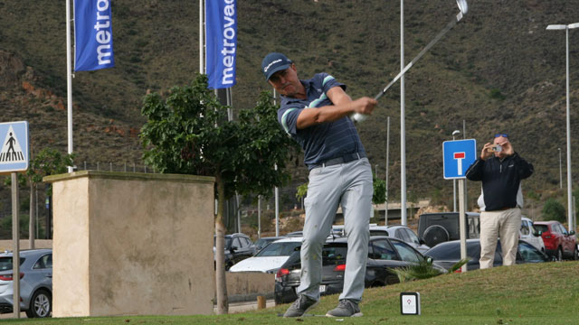 Luis Claveríe y Juan Quirós toman la delantera en el Costa de Almería Campeonato de España Senior