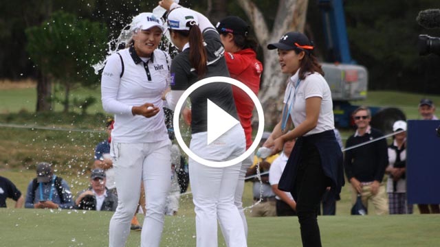 Vídeo resumen de la jornada final del ISPS Handa Women´s Australian Open