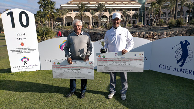 Carlos Balmaseda y Juan Quirós campeones del Profesionales Senior