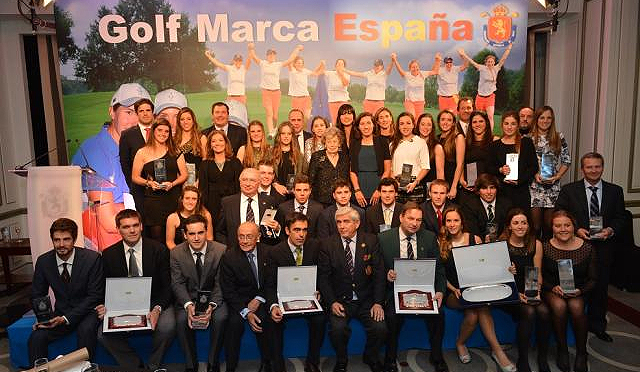 La gran gala del golf español, todo un éxito