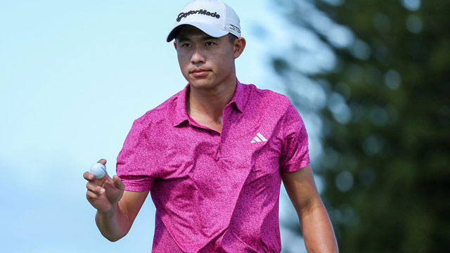 Collin Morikawa toma ventaja en Plantation Course