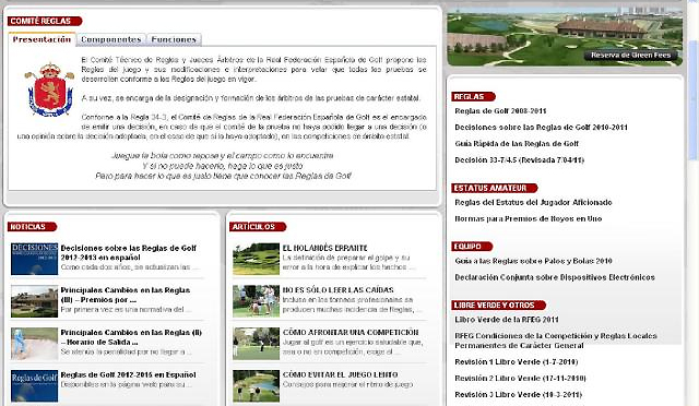 Las Reglas de Golf, a un solo click