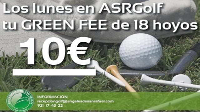 Los lunes al golf por 10 €