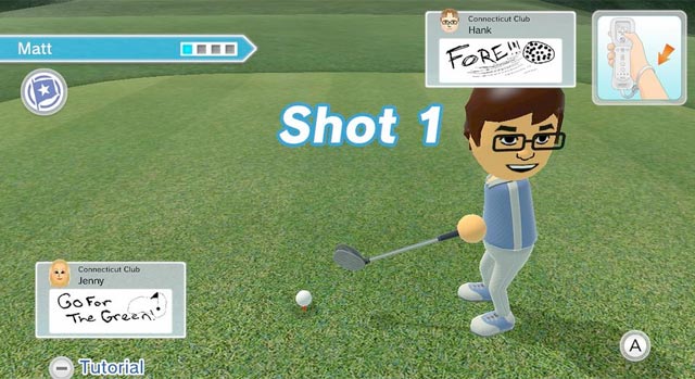 El Golf crece en la Wii