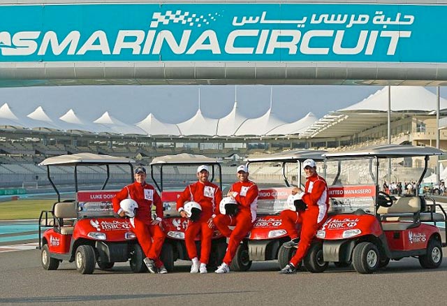 Golf y F1 en Yas Marina