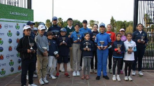 Lauro Golf inaugura el Circuito Juvenil y Benjamín de Andalucía 2022