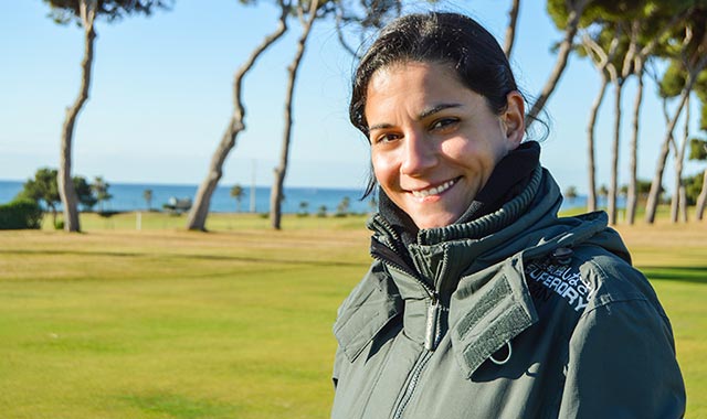 María Gutiérrez nueva Greenkeeper en Terramar