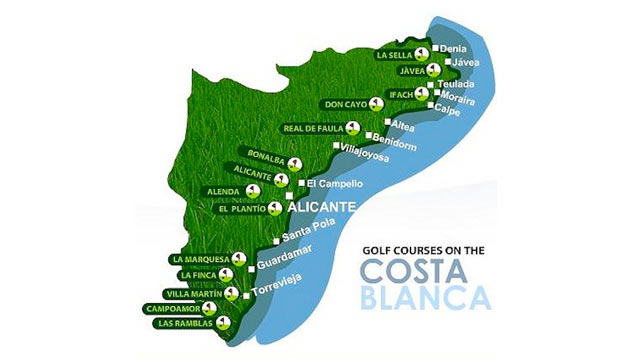 El golf en Costa Blanca factura 21 millones de euros