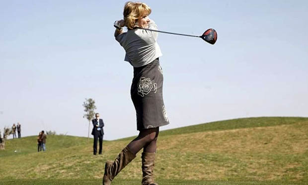 Esperanza Aguirre, partidaria del IVA reducido para el golf
