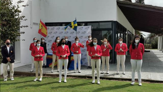 Triunfo incontestable de España ante Suecia en Costa Ballena