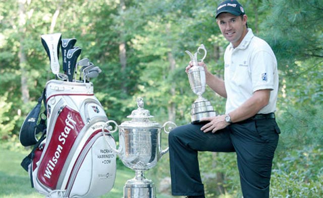 Padraig Harrington renueva su contrato con Wilson Staff