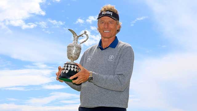 Bernhard Langer leyenda en Royal Porthcawl