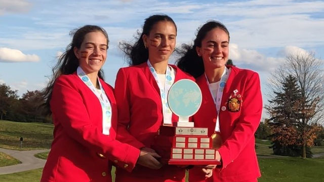 Paula Martín, Andrea Revuelta y Cayetana Fernández