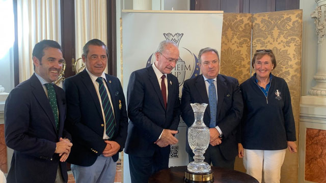 El Trofeo de la Solheim Cup llega a Málaga